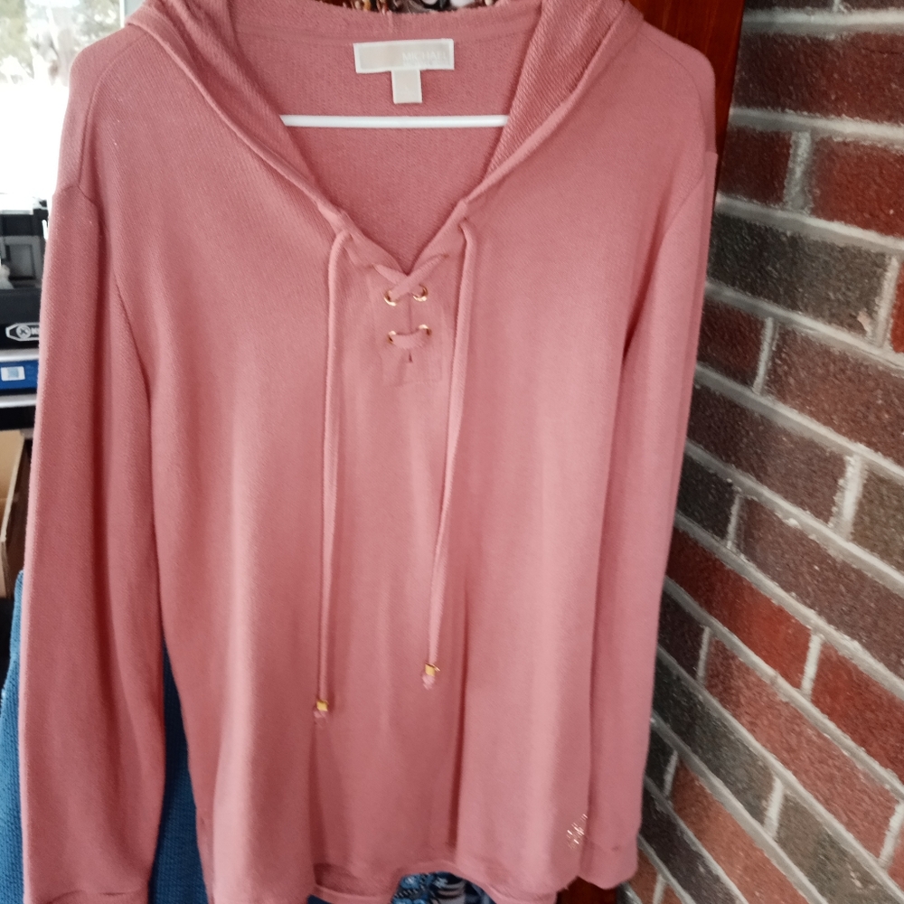 Dusty rose Michael Kors hoodie